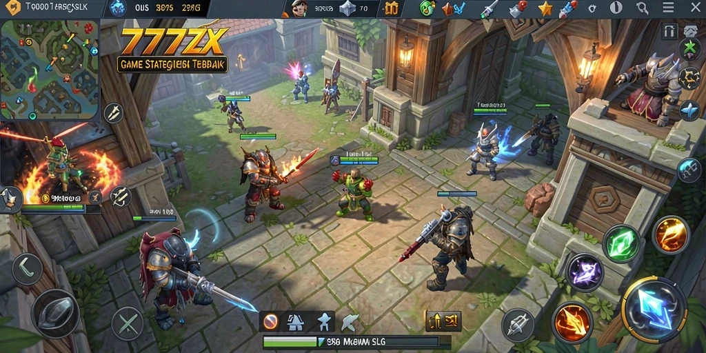 Tampilan gameplay SLG yang menarik dan penuh strategi.