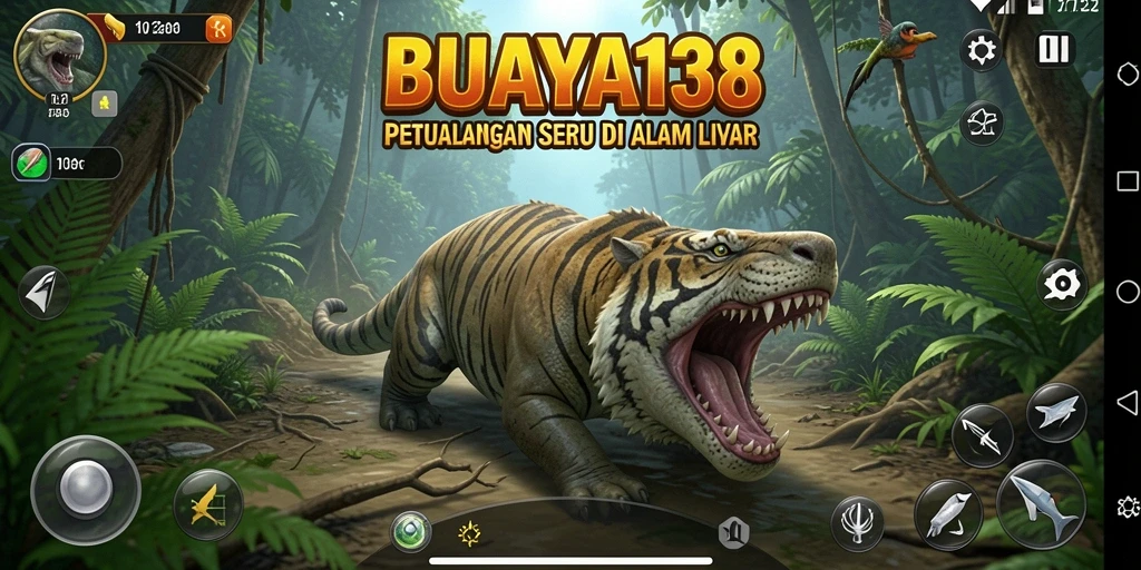 Tampilan gameplay petualangan BUAYA138 yang mendebarkan dan memikat.