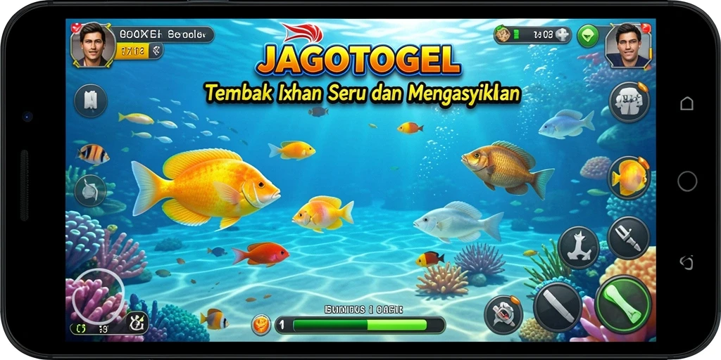 Gameplay seru menembak ikan dalam JAGOTOGEL.