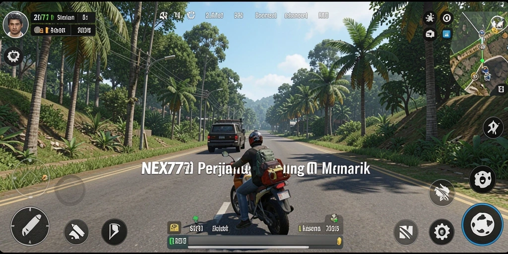Tampilan gameplay menarik dari NEX777 dalam simulasi yang mendalam.