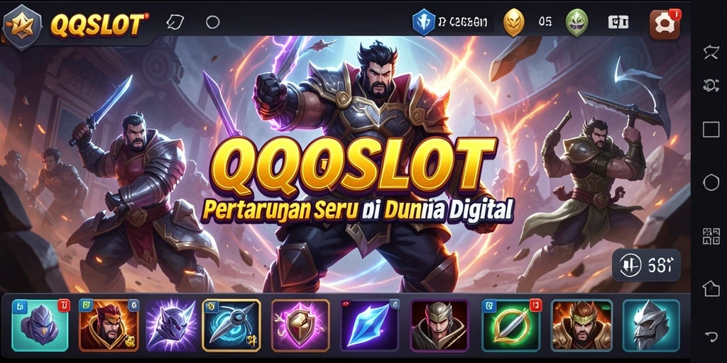 Menampilkan pertarungan seru dengan karakter unik dalam QQSLOT.