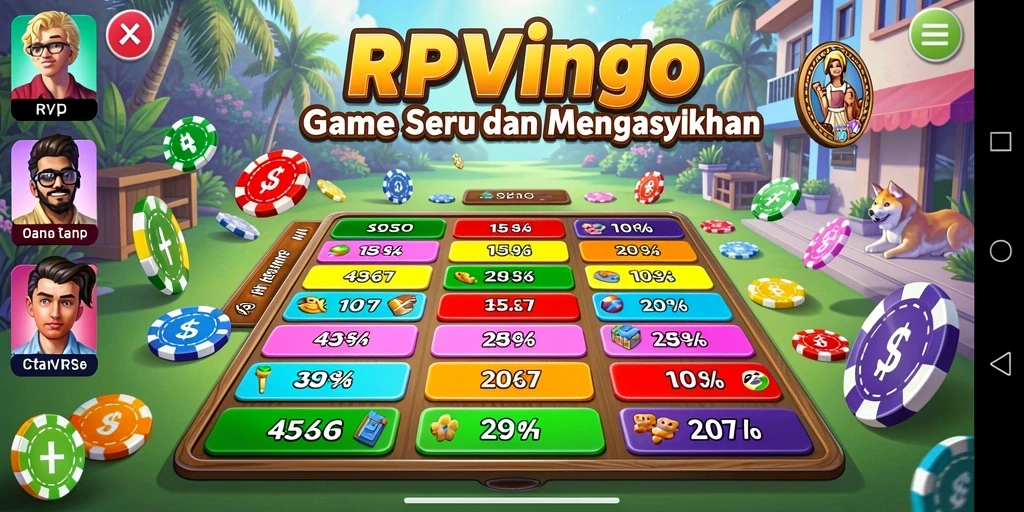Tampilan gameplay RPVIP3 yang mengasyikkan dan interaktif.