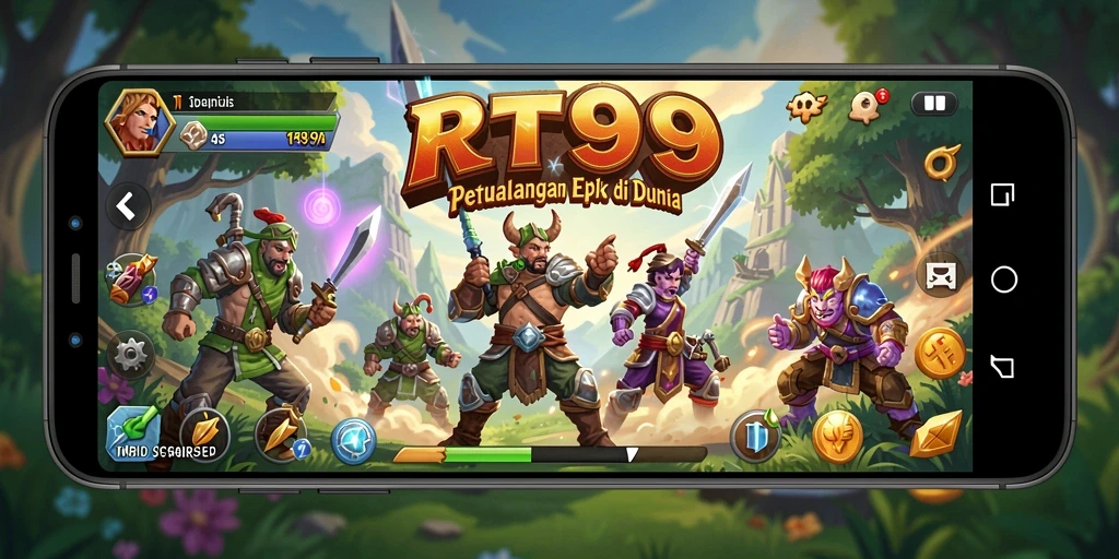 Gameplay seru RT99 dengan pertarungan mendebarkan.