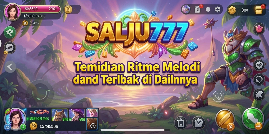 Tampilan gameplay SALJU777 yang penuh warna dan menarik.
