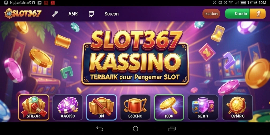 Screenshot SLOT367 menampilkan gameplay yang seru dan menantang di kasino.