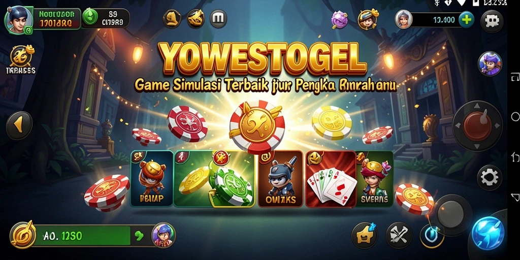 Tampilan gameplay YOWESTOGEL yang menarik dan interaktif.